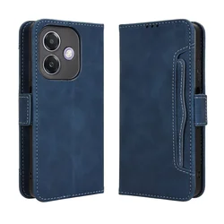 For OPPO A60 5G Luxury leather wallet case Multi card slot for OPPO A 60 A60 Magnetic phone case
