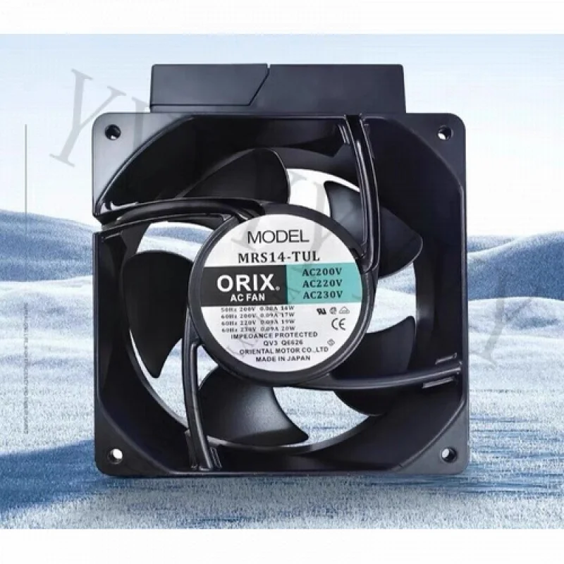 

Y+ for ORIX MRS14-TUL AC200-230V 20W 140*140*45MM Cooling Fan