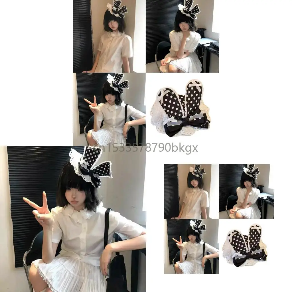 

Fashionable Anime Hair Accessory Breathable Fabric Construction Stays Firmly In Place Easy to Wear Hair Accessory J78E