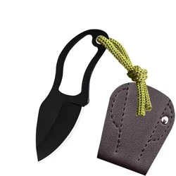 High Quality New Mini Black Swiss Knife Outdoor Camping Survive Knives Tactical Pocket Knife Ferramentas