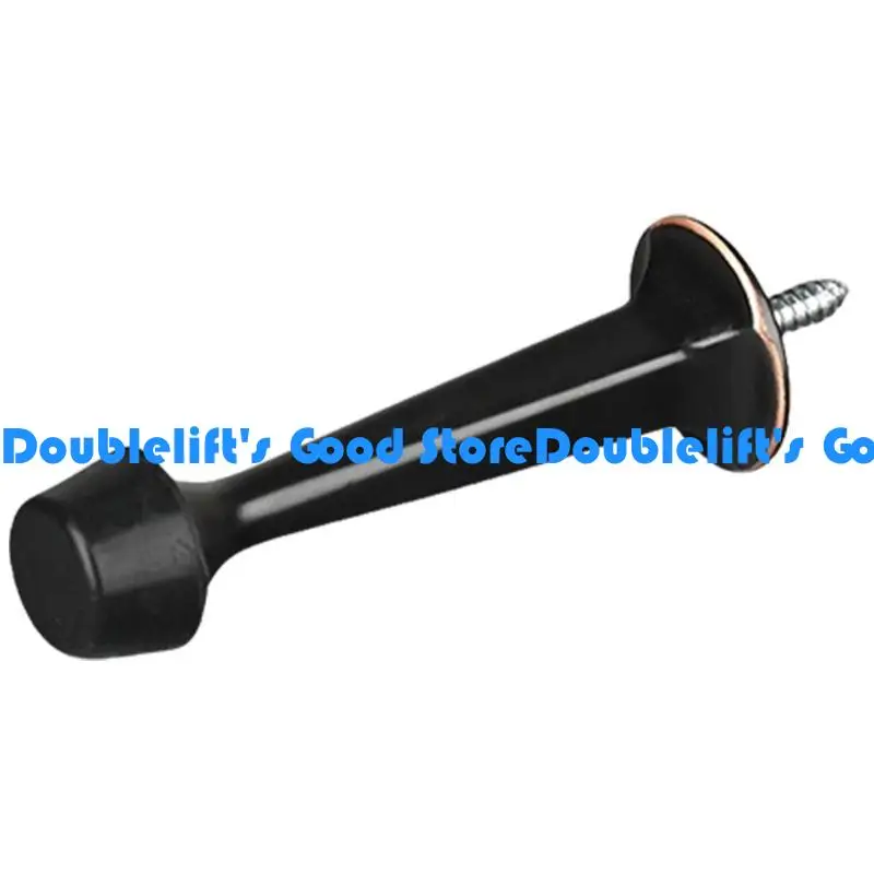 

652F Door Stoppers Wall Mounted Door Stop Protectors with Rubber Bumper Door Hardware Wall Protectors for Indoor Outdoor