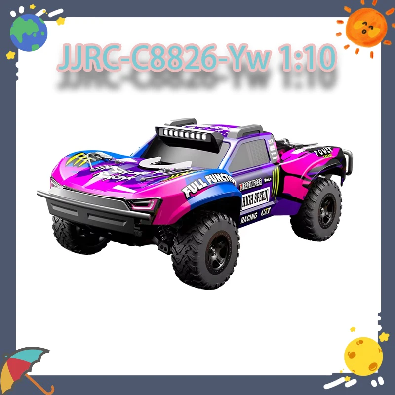 

JJRC-C8826-Yw 1:10 Scale RC Off-Road Truck 4WD High-Speed Remote Control Vehicle for Boys Large Scale Four-Wheel Drive Toy