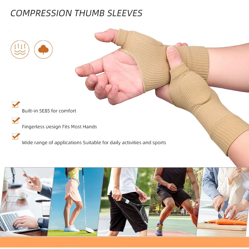 Men Women Half Finger Plam Outdoor Sport Protection Wrist Cycling Handguard Mitten Unisex Fitness Stretch Knit Typing Glove O78