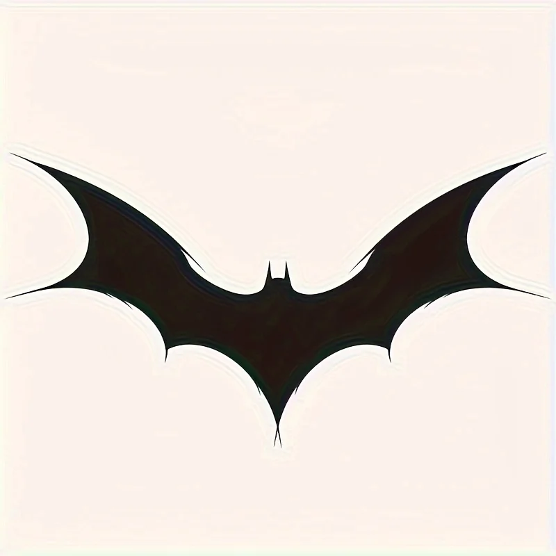 

1 шт., привлекательная наклейка с символом Бэтмена, идеально подходит для поделок своими руками, обложек для ноутбуков, дорожных кружек