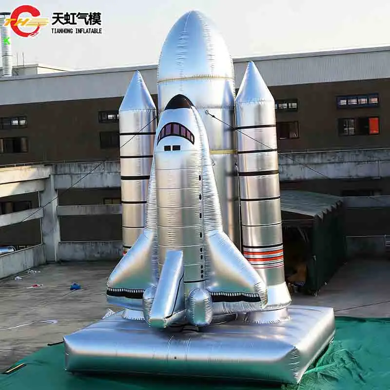 

Быстрая доставка, гигантская надувная модель космического корабля, надувная ракета, космический корабль, реплика воздушного шара для рекламы