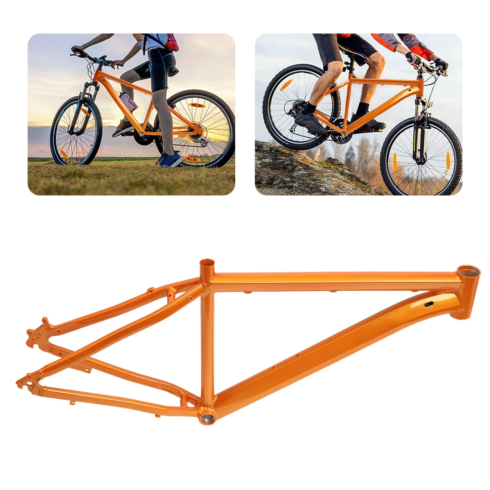 26-Zoll-Fahrradrahmen aus Aluminiumlegierung, Carbon-Mountainbike-Rahmen, Rennrad, harter