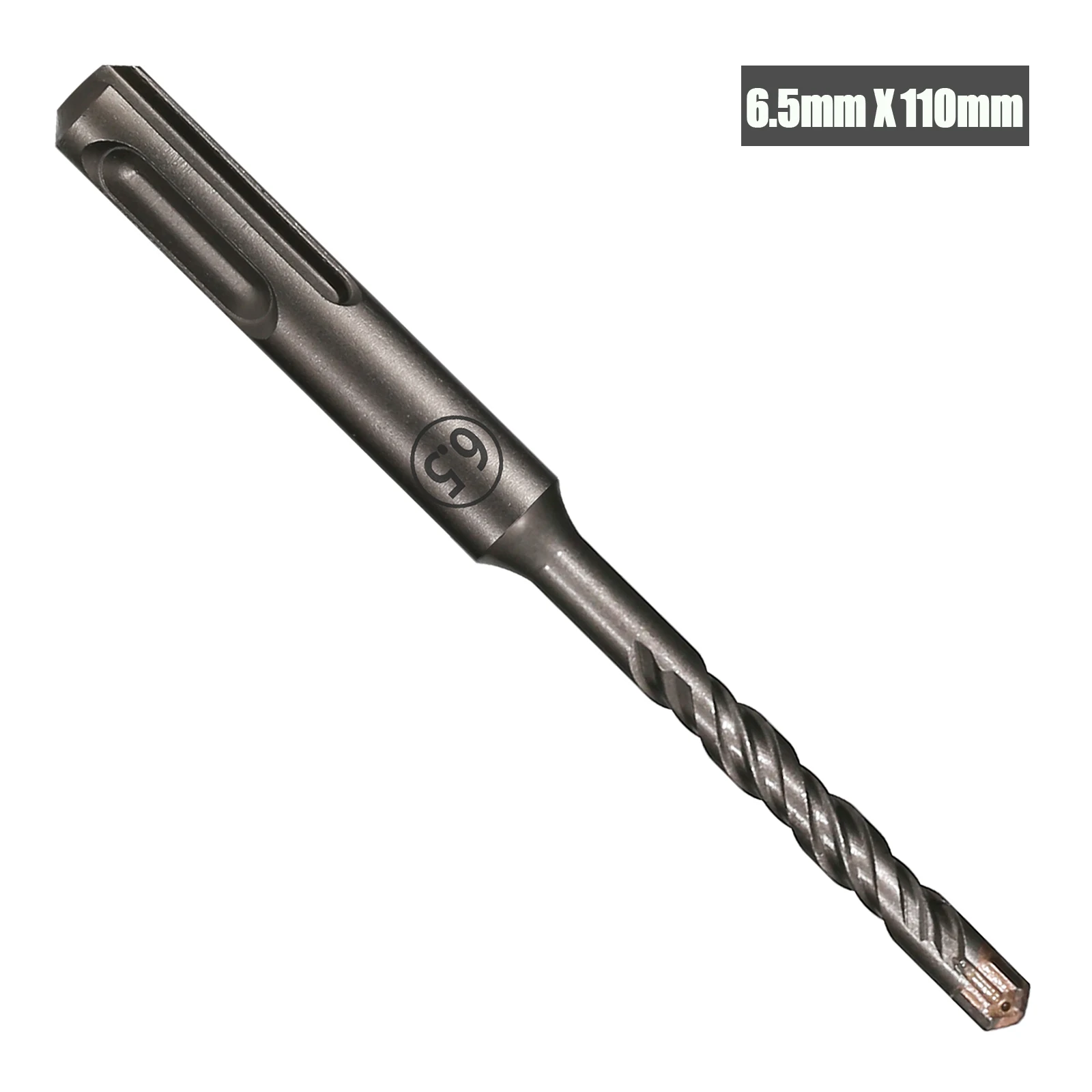 1 Stück Beton-SDS-Plus-Bohrer 4-12mm mit Kreuzschneidkopf, Doppel-Spiralbohrer, 110mm für Wand, Ziegel, Block, Elektrohammer, Mauerwerk-Bohrer – Detail 13