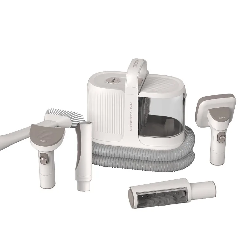 

Smart pet hair trimmer dog cat shaving fader multi-function electric push shears vacuum cleaner dual-purpose pet products