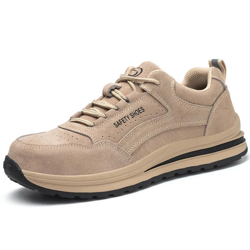 

Anti Smashing Puncture Labor Protection Shoes Wear-resistant Rubber sole Breathable Safety Shoes Lightweight Construction Shoes