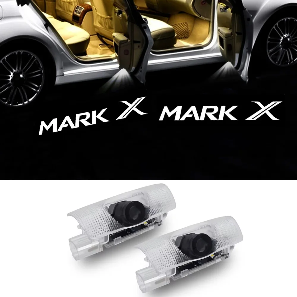 Reiz MarkX Projectors For Toyota Door Light 2pcs/lot MarkX Ghost Shadow Light Courtesy Lamp For Toyota Mark X Toyota Puddle Lamp