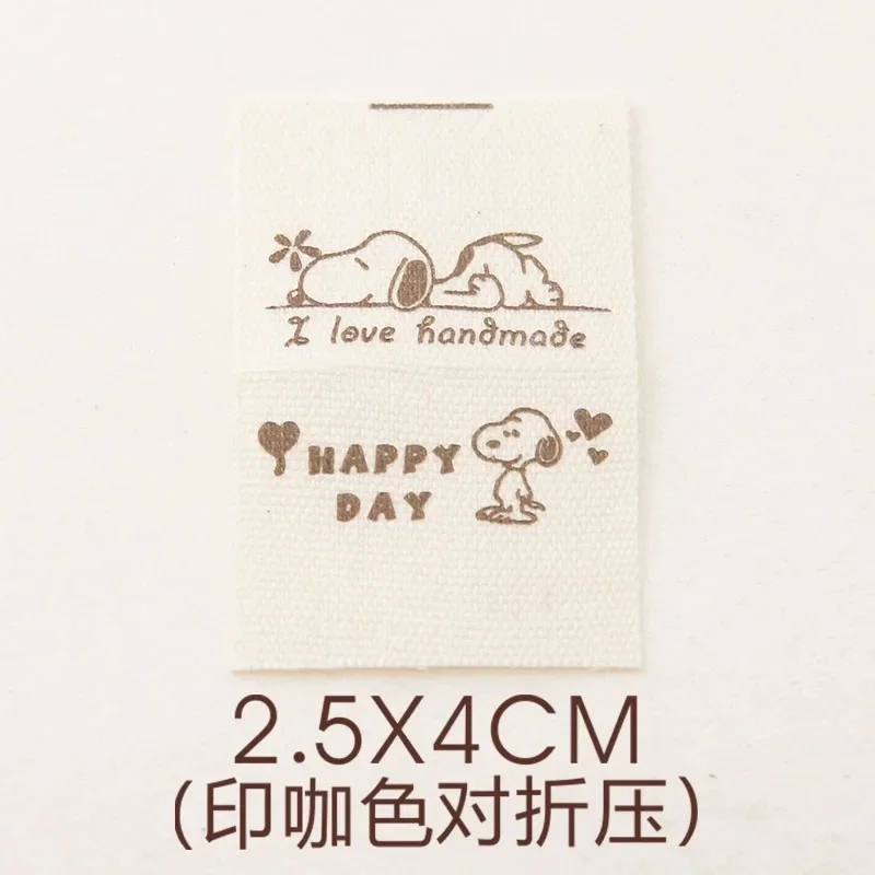 Spot cotton handmade cloth label folding, all kinds of cute puppy dog tags, fabric accessories