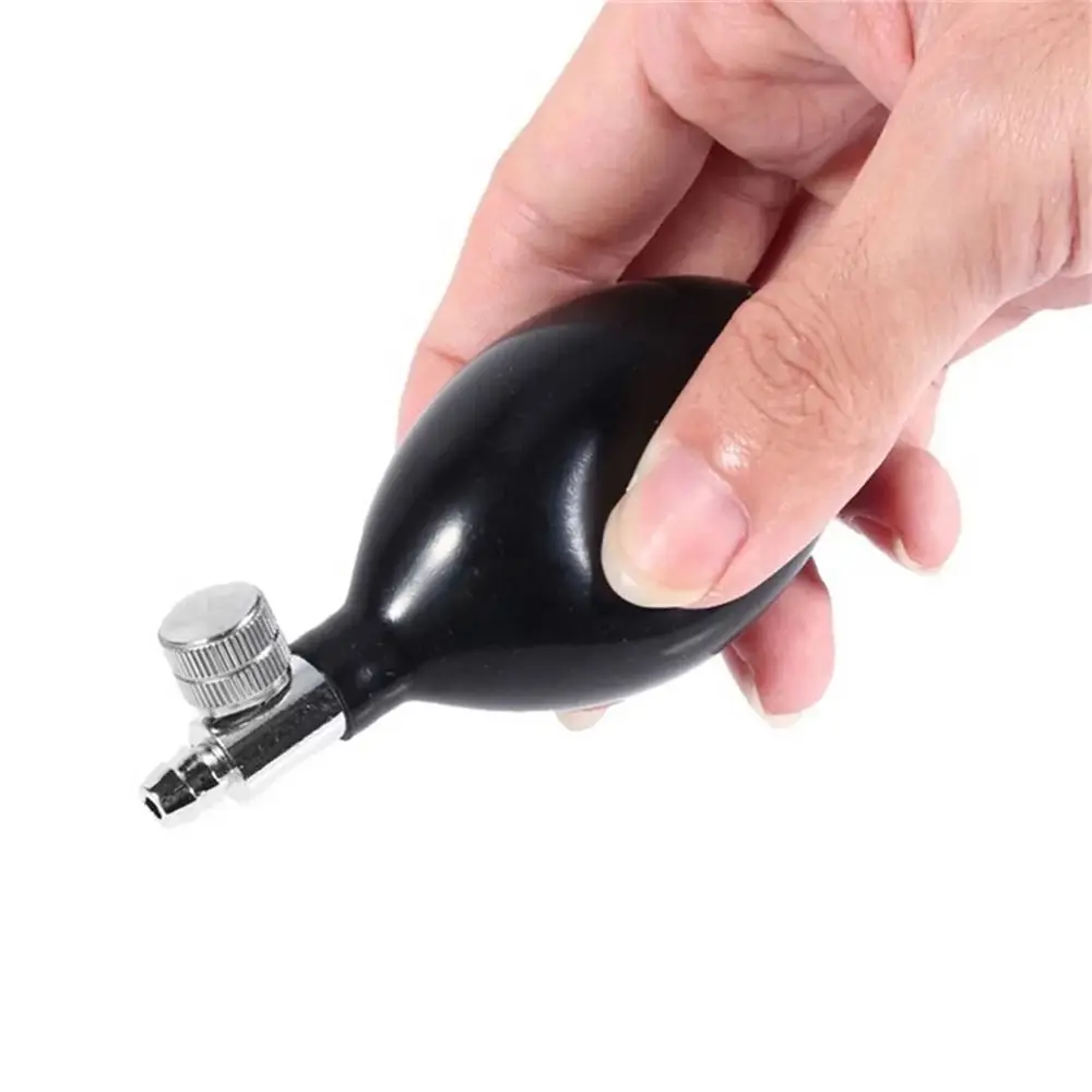 1Pcs Hand Squeeze Blood Pressure Latex Bulb with Twist Air Release Manual Inflation Replacement Inflation Bulb Pump Multipurpose