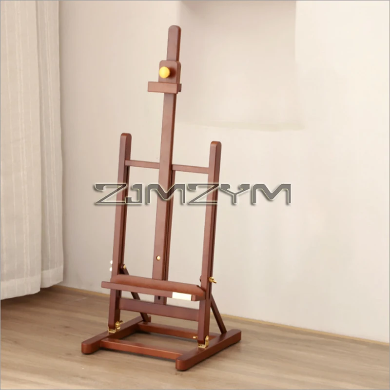 Artist Wooden Table Folding Painting Easel Frame Adjustable Tripod Display Shelf  Outdoors Studio Display Frame