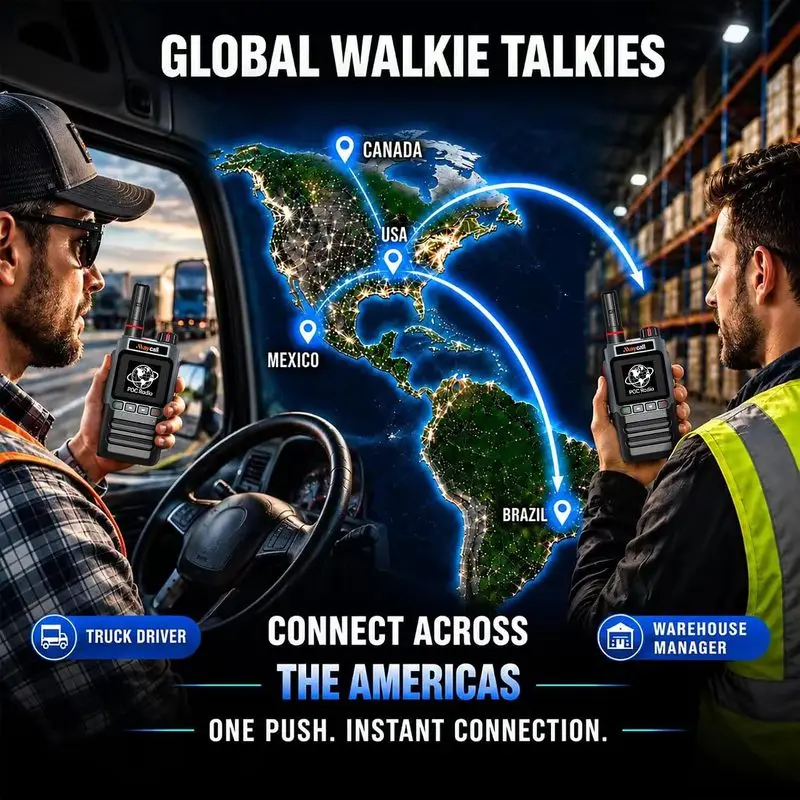 Maycall MC-398 Lifetime Free Rapid 4G Walkie Talkies Unlimited Range Nationwide PoC Radio