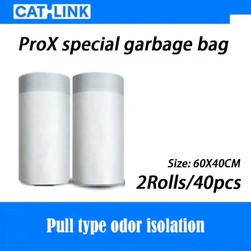 

Special Cat Toilet Trash Bag CATLINK ProX Collect Feces Cat Litter Garbage Bag Thickening Isolate Odor Cats Sandbag Toilet Poop