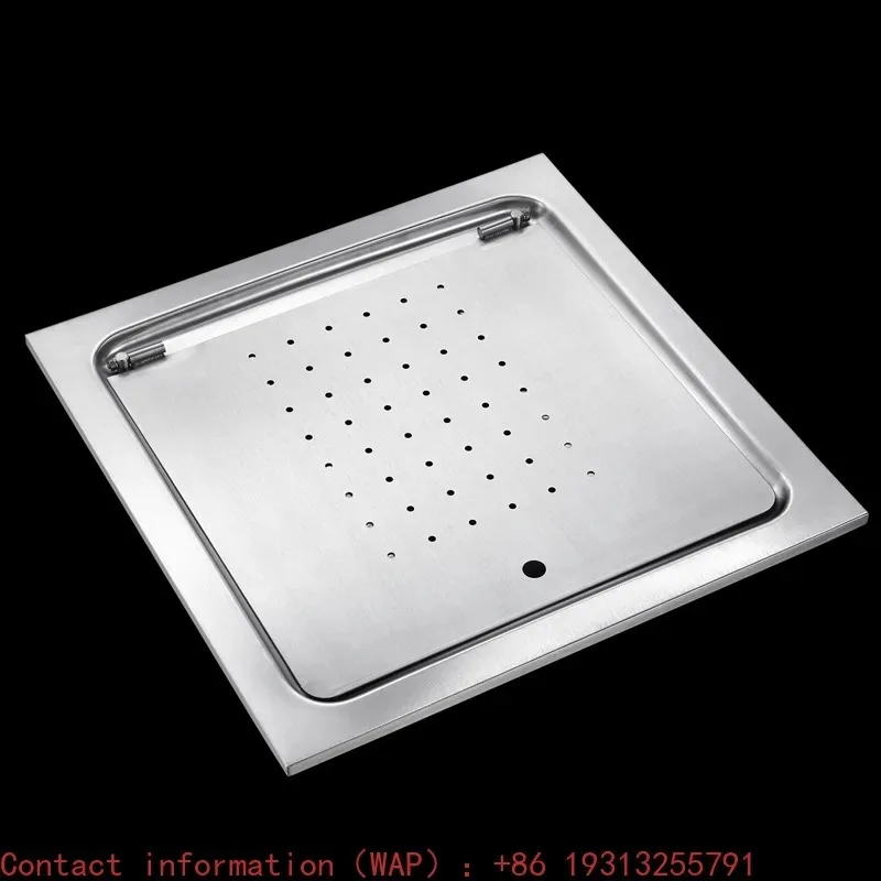 【From China】Western Style Squat Toilet Stainless Steel Flush Squat Toilet Pan With Cover