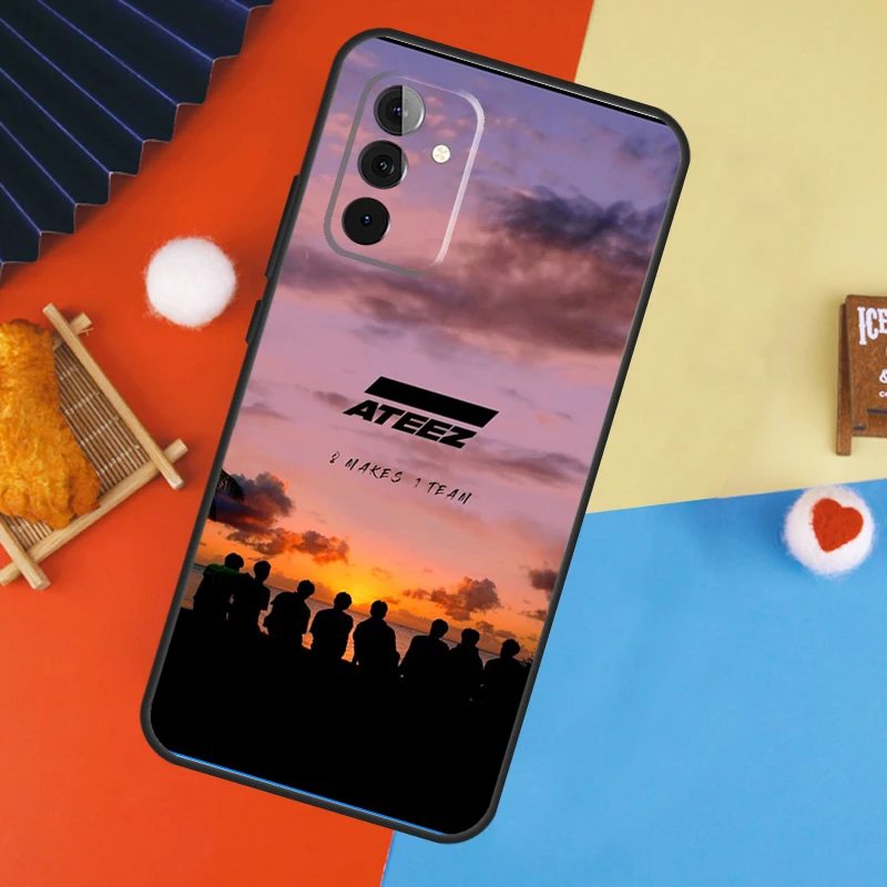 KPOP ATEEZ Logo For Samsung Galaxy A13 A23 A33 A53 A15 A25 A35 A55 A51 A71 A12 A32 A52 A14 A34 A54 Case