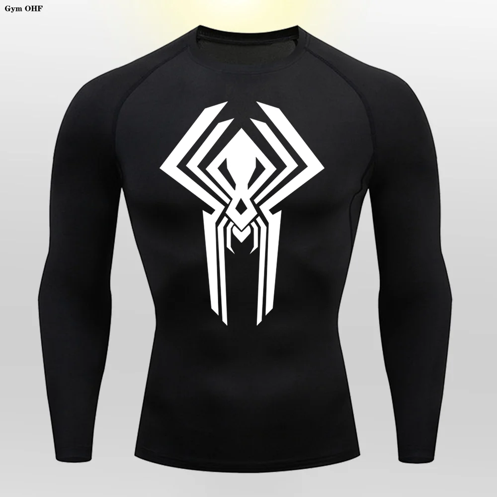 2099 Compression Shirts Men Sun Protection Sports Second Skin Running T-Shirt Men's Gym Fitness Rashgarda MMA Workout Clothing