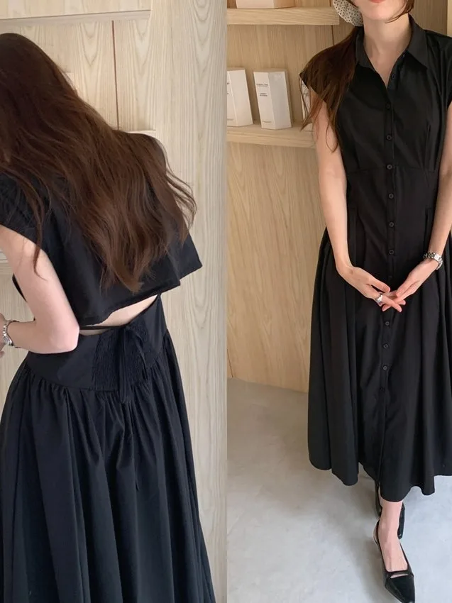 Wyszczuplający Krój Bal Design Kołnierzyk Wykładany Jednoguzikowy Damski Dr Dongda Gate Kolekcja Lato 2025 Jednolity Kolor