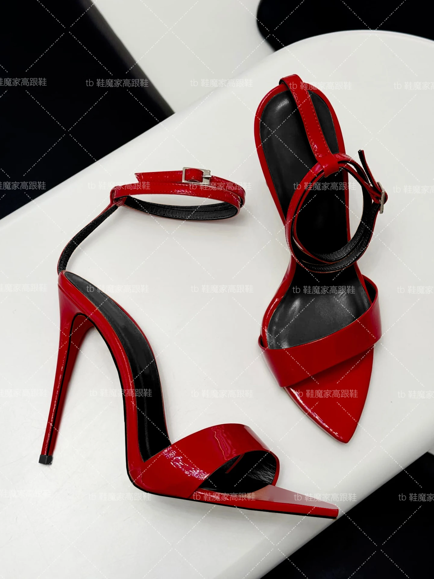 sexy-high-heeled-shoes-with-pointed-toes-2025-new-style-open-toed-buckle-strap-slim-heel-sandals-women's-fashion-shoes
