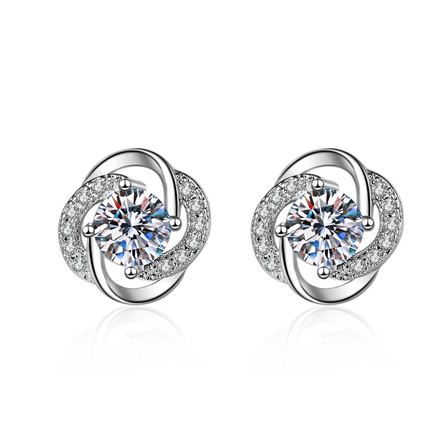 

925 Sterling Silver Classic Huggies Earrings For Women Gift Mini Hoop Cartilage Earrings Ear Bone aros aretes Ear Buckles