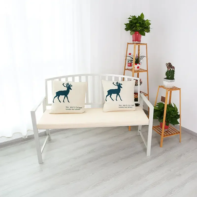 Park Outdoor Bench Bedroom Balcony Lazy Bench Backrest Stool Leisure Outdoor Garden