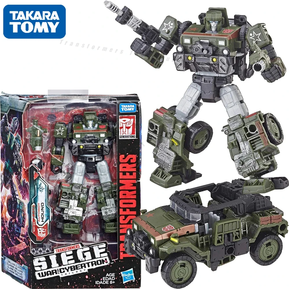 

In Stock TakaraTomyTransformers Generations War for Cybertron:Siege Deluxe Class WFC-S9 Hound Action Figure Collection Model Toy