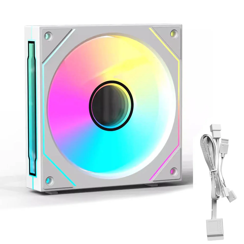 1 White Fan