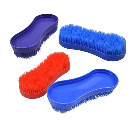 Horse Brush Removal Hair Massage Brush Sweat Cleaning Kit Scrubber Horse Grooming Horse Shedding Tool Equestrian Supplies