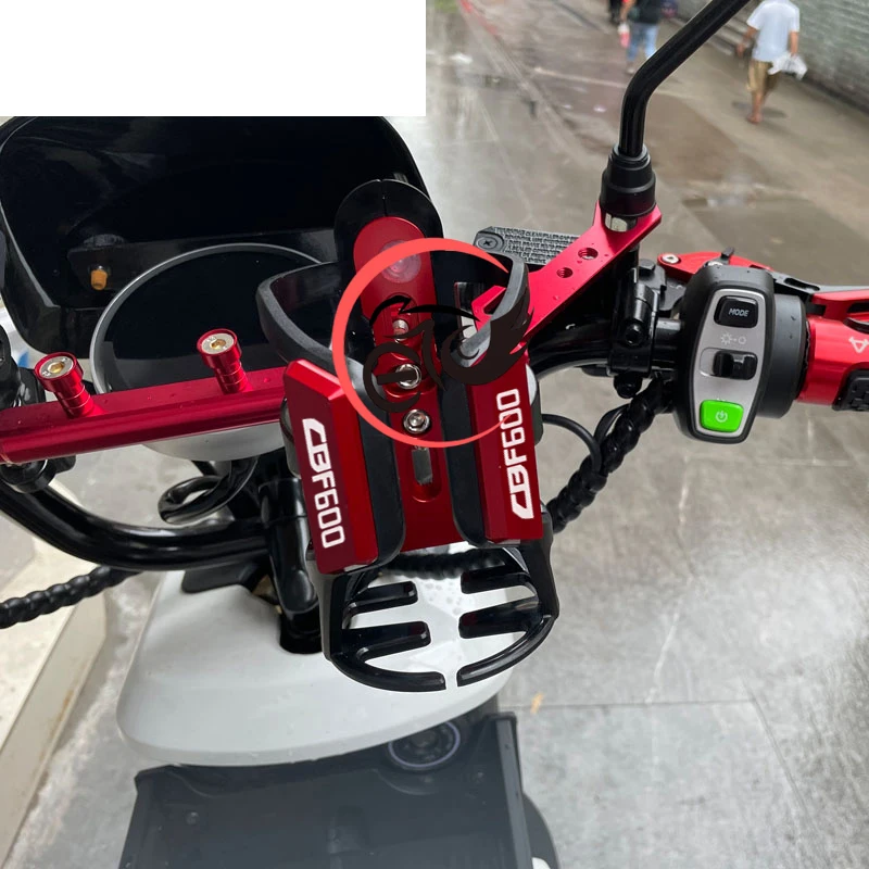 

Soporte CNC para botella de agua y bebidas, accesorios de motocicleta para HONDA CBF600, CBF1000, CBF 600, 1000