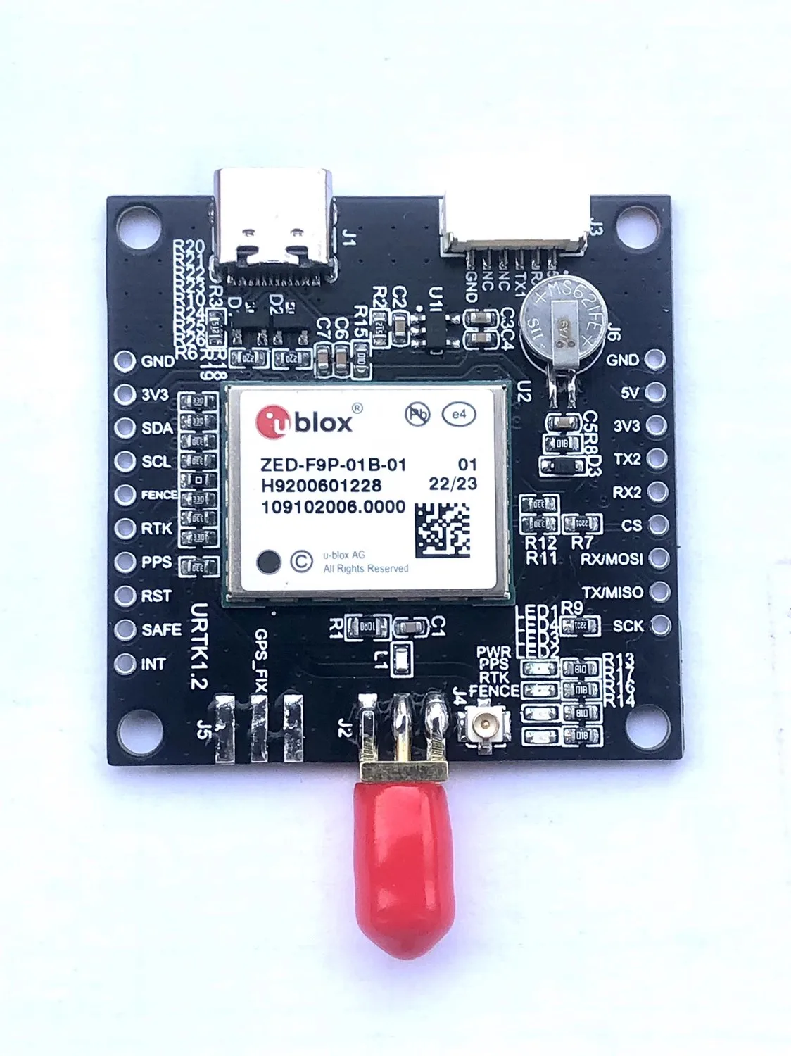 ZED-F9P-01B-01 RTK module de positionnement au centimètre différentiel module de navigation GPS nouveau récepteur d'alimentation UM980 carte GNSS