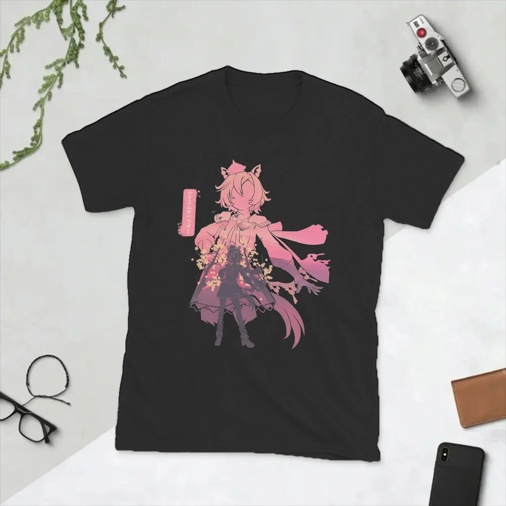 Men TM Opera O Uma Musume Anime T Shirt  100% Cotton Clothing Vintage Short Sleeve Round Collar Tee Shirt Gift Idea T-Shirt