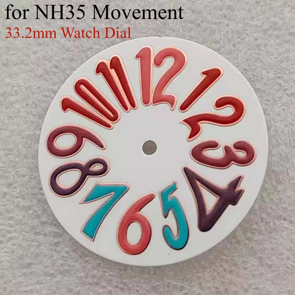 

For NH35 Movement 33.2mm Watch Dial Watch Modification Accessories