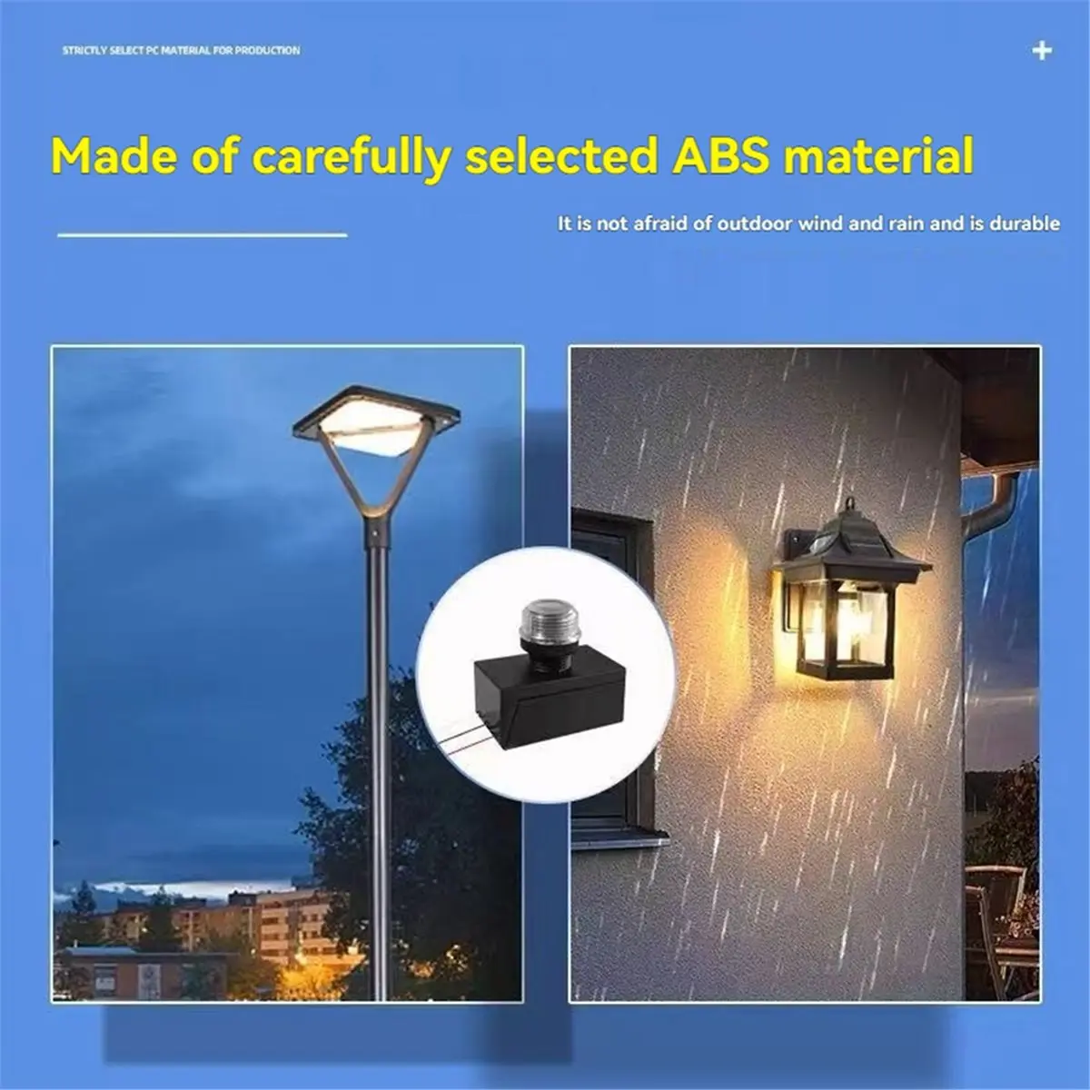 Photocell Sensor Dusk to Dawn Light Sensor Switch AC100V-250V Photoelectric Sensor Automatic on Off Lighting Controller