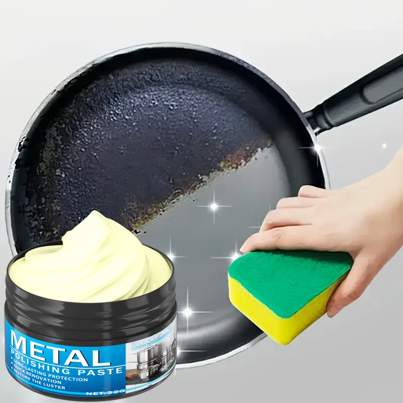 Versatile Kitchen Tool Refinishing Cream: Automotive/Bathroom/Metal Restoration, Polishing Paste, Long-Lasting Shine