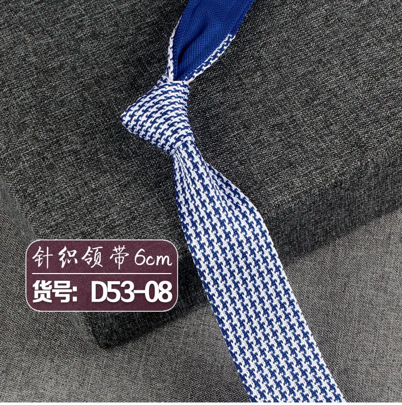 Neue Strick krawatten lässig dünne Krawatte für Party Jungen Mädchen gestrickt gestreifte Krawatte Hochzeit Krawatte für Bräutigam Hals tragen für Männer – Detail 11