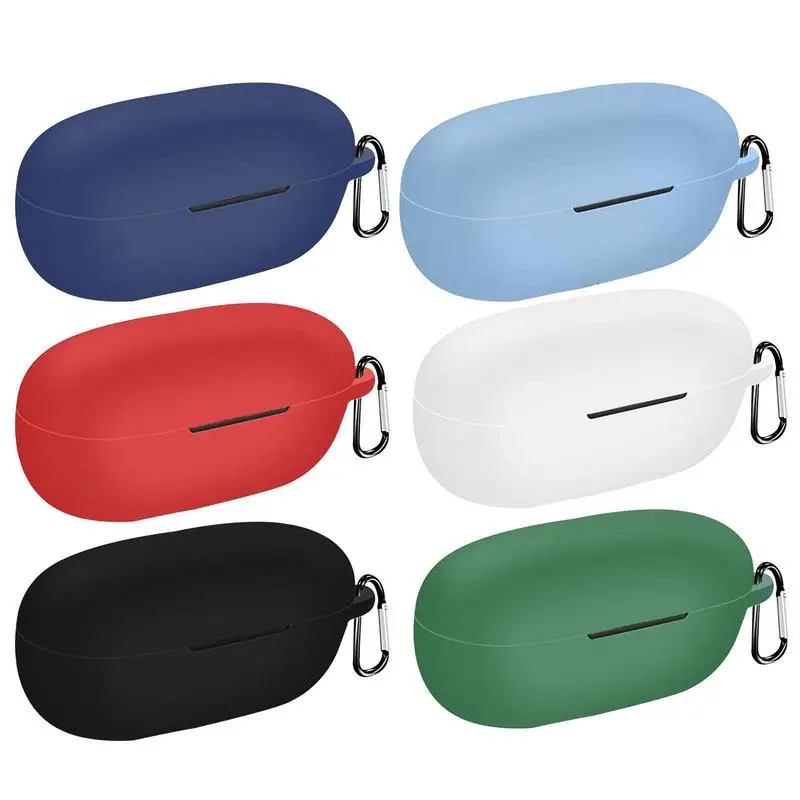 Silicone Protective Case ForQCY T17 Earphone Shock Resistant Blue-tooth Earbuds Cover Anti Drop Protection Case Accessories