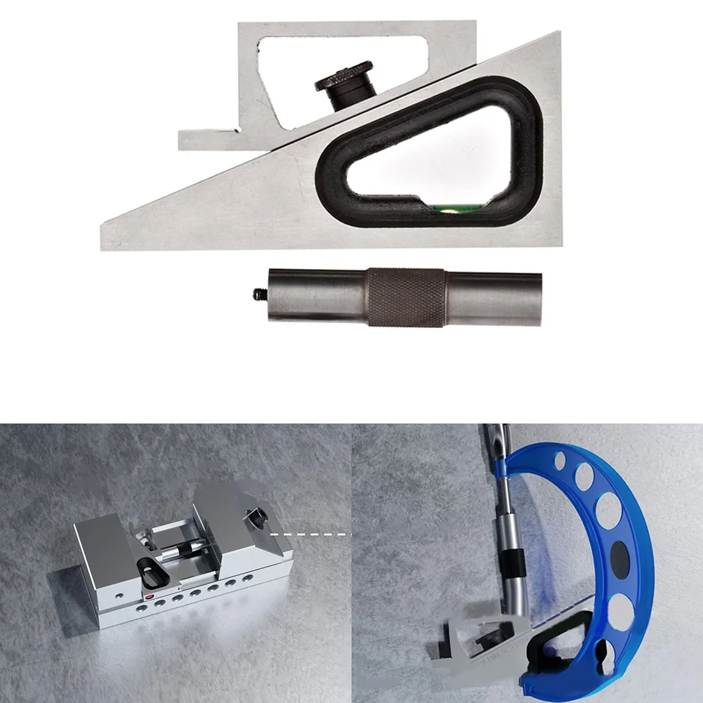 

1 Pc Gauge Block Holder 1/4-6-1/4 Inch Planer And Planer Gauges Level Square Gauge Block Holder Woodworking Measuring Tools