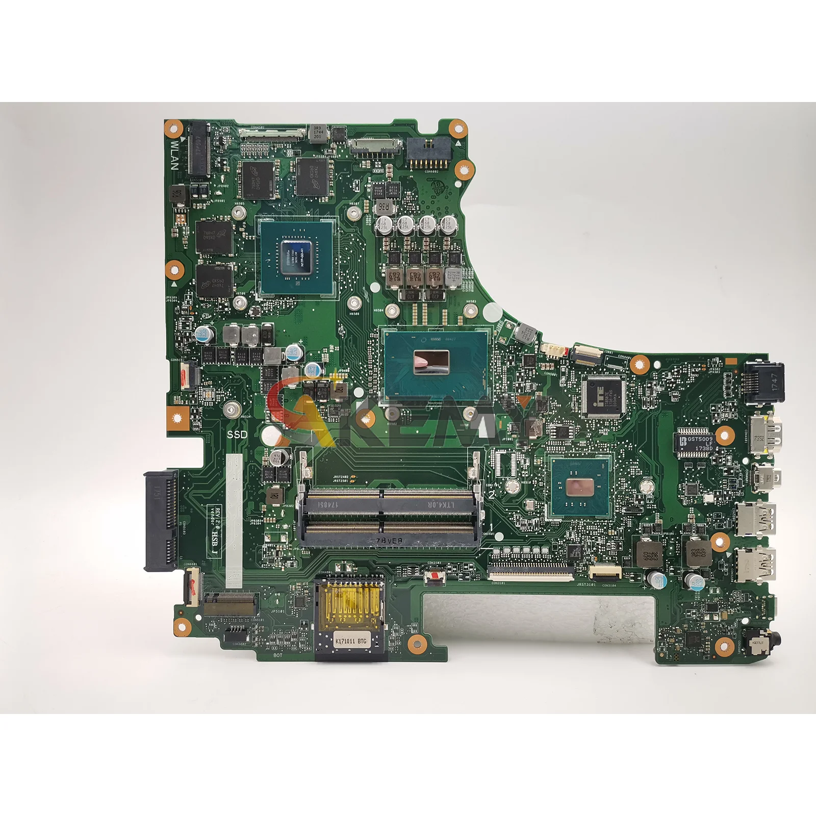 GL753VD Материнская плата для ноутбука ASUS ROG Strix FX753V GL753VE GL753VD GL753V ZX753V Материнская плата с процессором I5 I7 100% тестирование OK stk