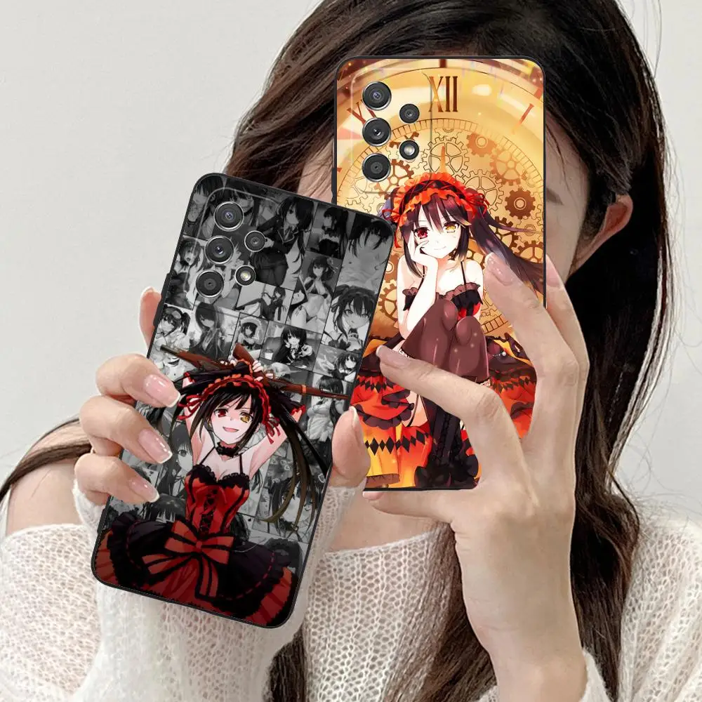 تاريخ لايف كورومي توكيساكي قضية الهاتف لسامسونج غالاكسي M55 54 42 35 34 33 32 23 22 15 14 13 12 F55 5G غطاء اللون جميل