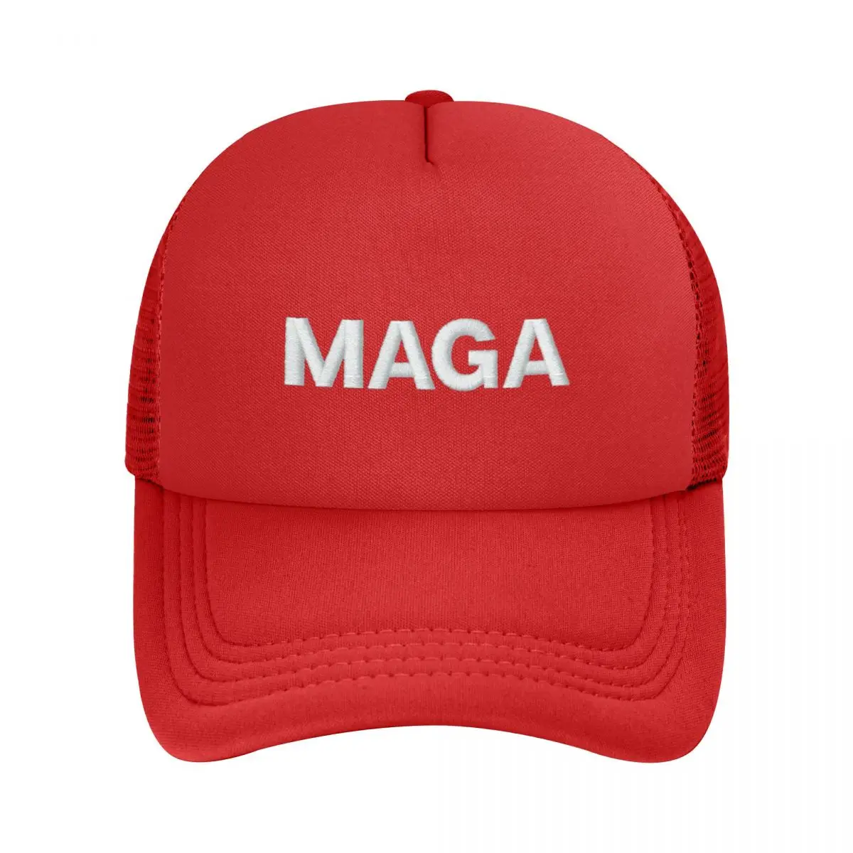 MAGA HAT Donald TRUMP Trucker Hats Men Women Sport Hats Trucker Hat Golf Hats Adjustable Snapback Mesh Baseball Cap Summer