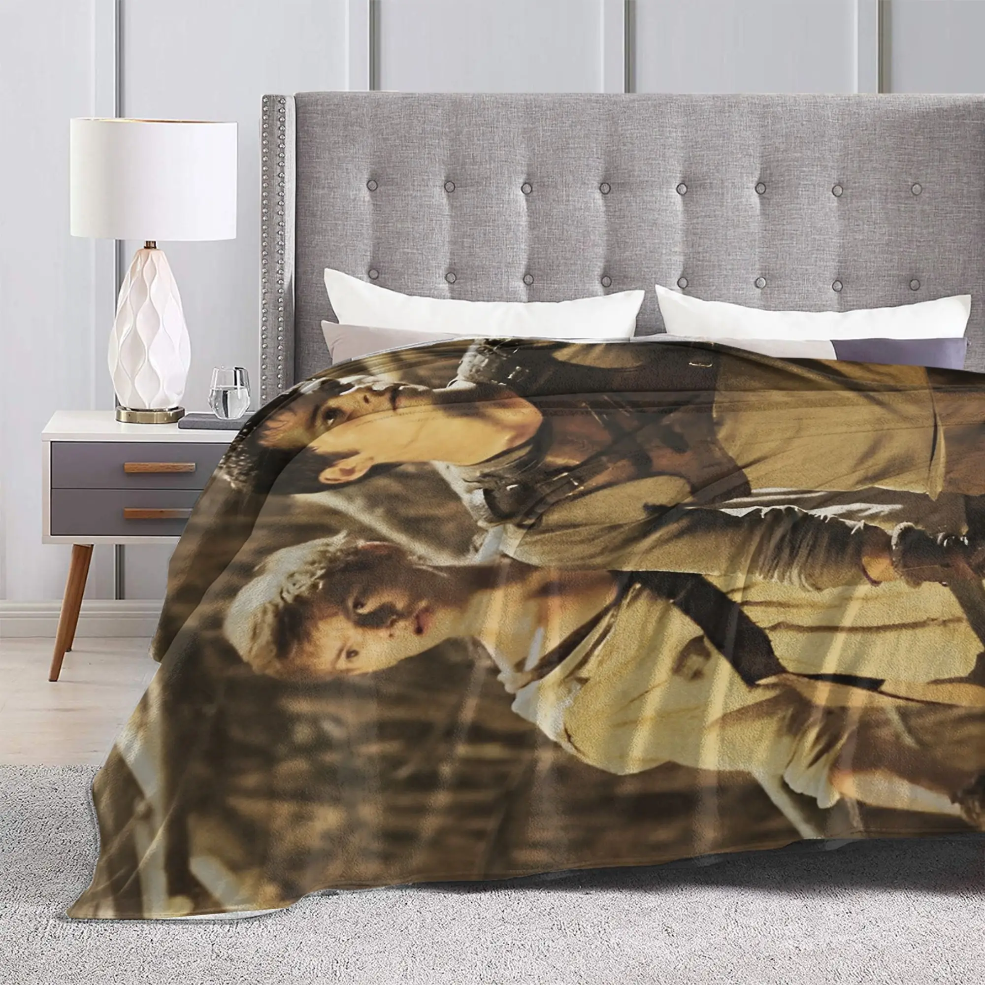 بطانية المتاهة عداء نيوت اكس توماس طائرة السفر الفانيلا الفراش يلقي لسرير الأريكة سوبر الدافئة جودة مخصصة المفرش #3