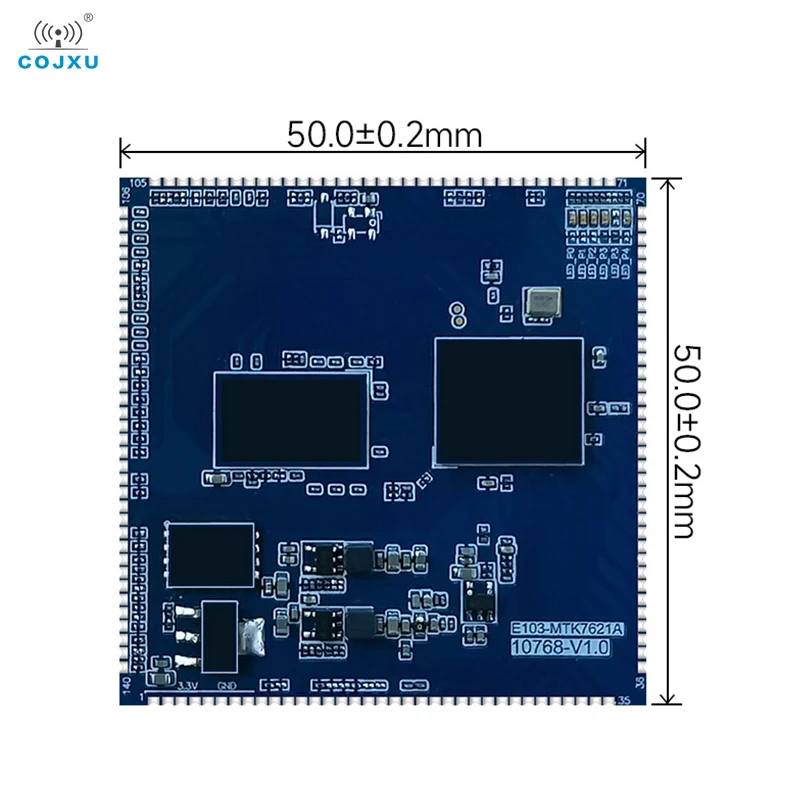 Gigabit Routing Gateway Module 1000mbps MT7621A Chip Support USB/SPI/PCIe Wireless Module COJXU EWM103-WF7621A