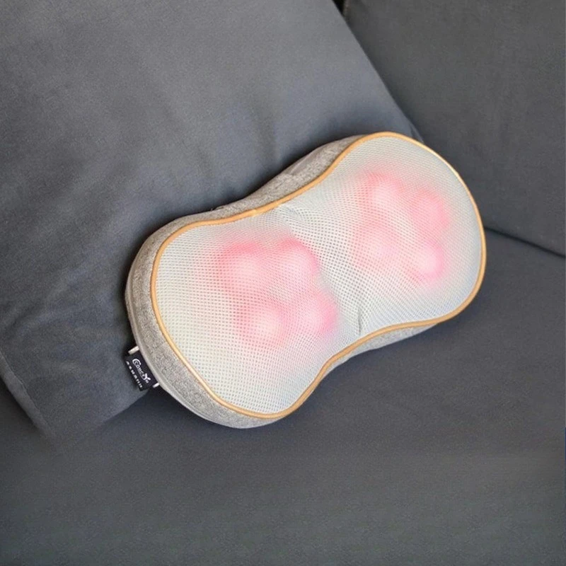 Shoulder and cervical spine massage artifact, whole body back and waist home massage pillow cushion, multi-functional kneading