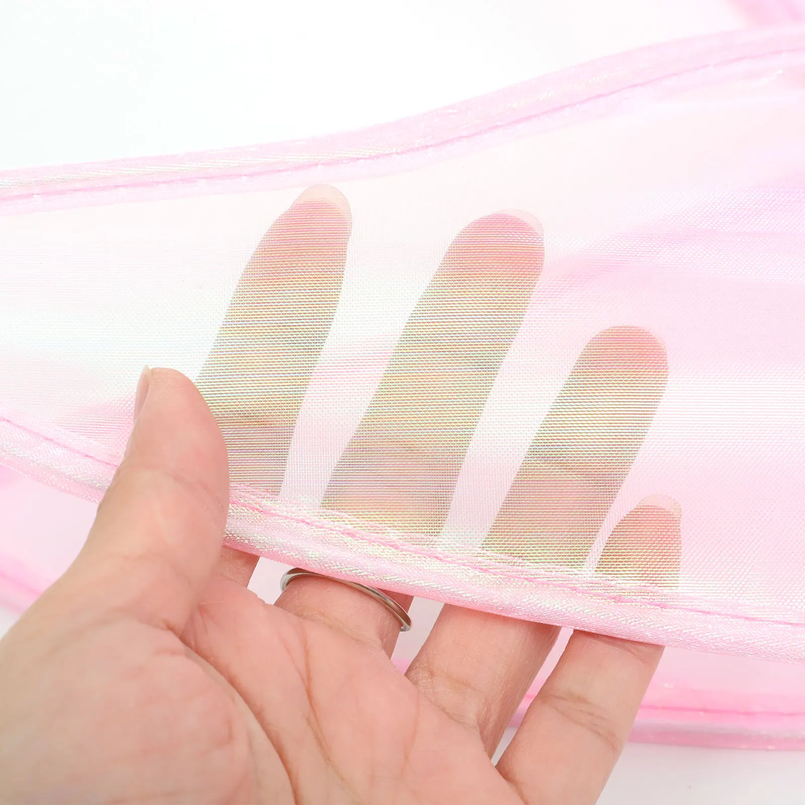 

Fairy Wings Props 6 Pieces Transparent White Kids Wing for Girls Star W Lightweight Costume Party Accessories Toddler Cosplay