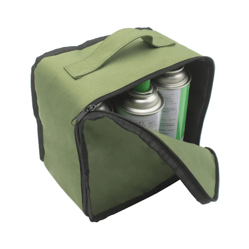 

Gas Canister Bags Storage Bag Breathable Weatherproof For Travel Camping Adventure Outdoor Activities