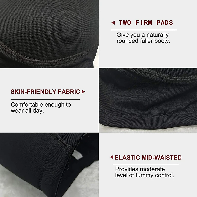 Sexy Butt Lifter Padded Hip Enhancer Shapewear High Waist Trainer Thigh Slimmer XXS XS Body Shapers Big Ass Pads Control Panties - view 3