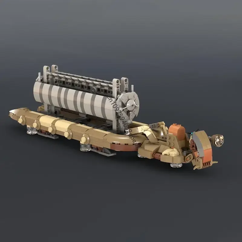 

New 681Pcs Famous Star Battle Movie Moc Platoon Attack Craft Model Custom Puzzle Diy Creative Ideas Kid Toy Birthday Gift