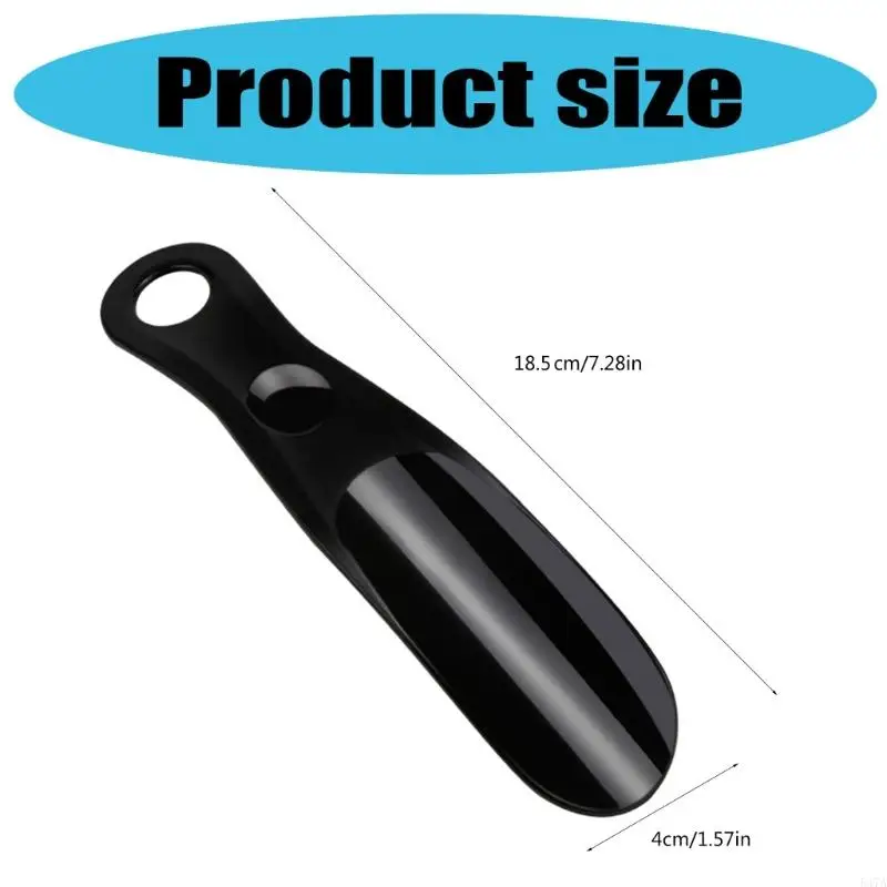 خفيفة الوزن ABS نعل الحذاء 185 مللي متر مقبض طويل مريح لبيسة حذاء خفيفة الوزن المحمولة نعل الحذاء للمنزل مكتب السفر 547A #6