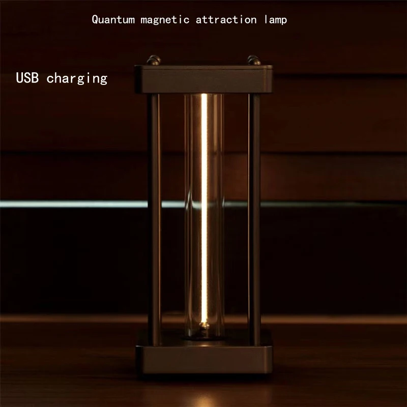 New Square LED Quantum Night Light, Small Bedroom Decoration Table Lamp, Living Room Gift, Premium Atmosphere Present